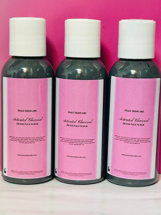 Activated Charcoal Face Scrub
