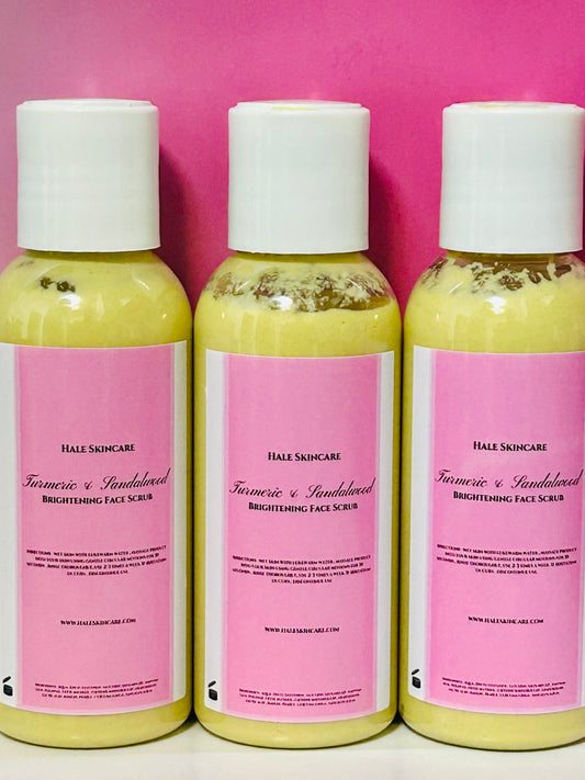 Turmeric & Sandalwood Face Scrub