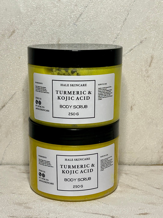 Turmeric & Kojic Acid Brightening Body Scrub